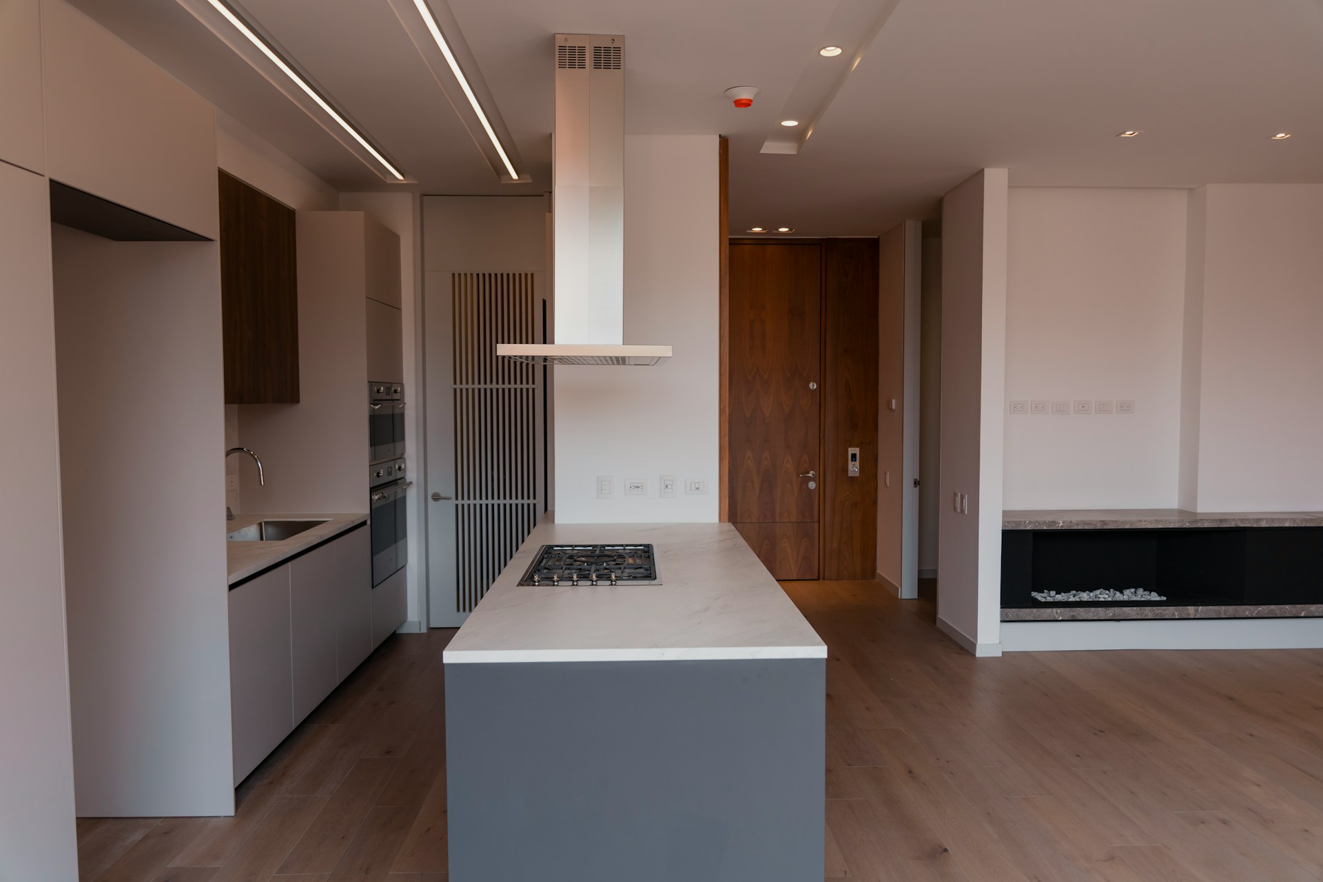 Another view of modern kitchen