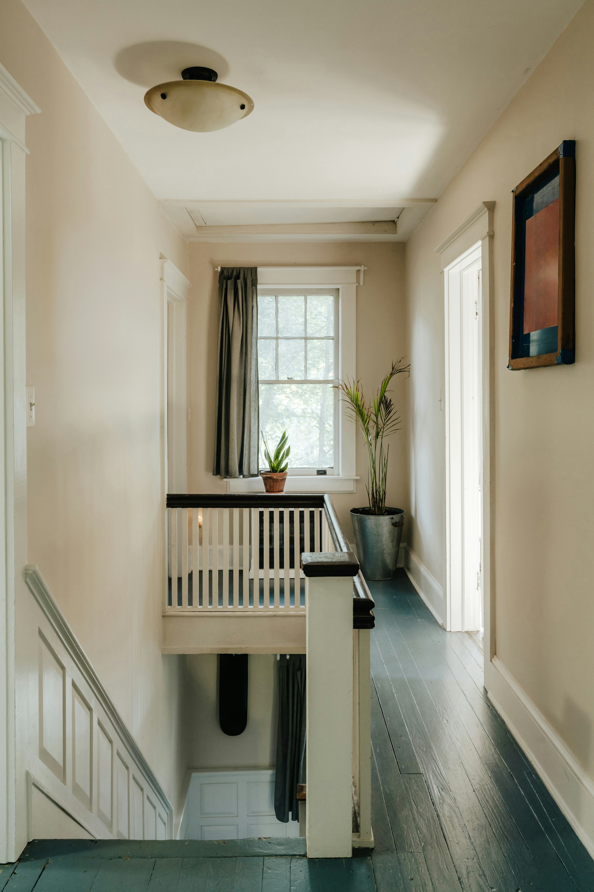 Welcoming hallway with staircase
